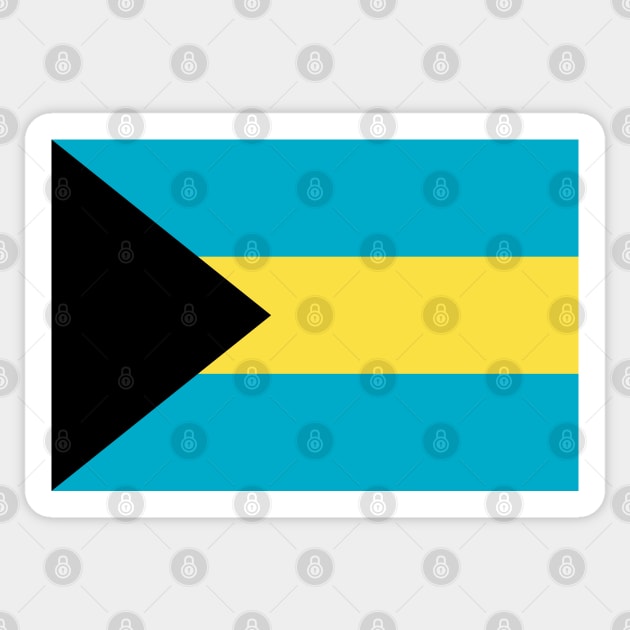 Flag of the Bahamas Sticker by COUNTRY FLAGS